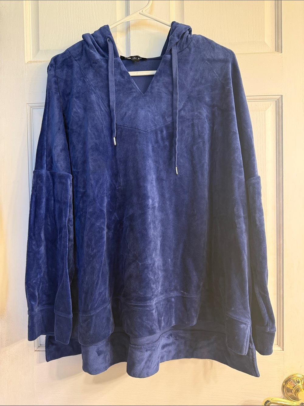 Coolibar Blue UPF 50+ Velour Pullover